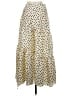 Topshop 100% Polyester Polka Dots Ivory Casual Skirt Size 6 - photo 2