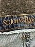 St. John's Bay Chevron-herringbone Blue Jeans Size 14 - photo 4