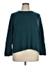Ella Moss Solid Teal Pullover Sweater Size XL - photo 1