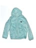 Eddie Bauer 100% Polyester Teal Zip Up Hoodie Size 7 - 8 - photo 1