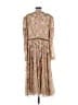 Mac Duggal 100% Polyester Tan Cocktail Dress Size 16 - photo 2