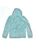 Eddie Bauer 100% Polyester Teal Zip Up Hoodie Size 7 - 8 - photo 2