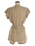 Gap Solid Tan Romper Size XS - photo 2