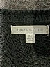 Cable Stitch Black Pullover Sweater Size M - photo 7
