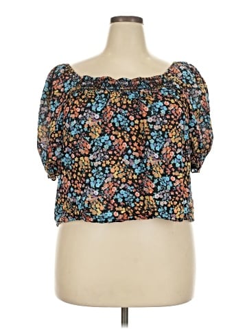 a.n.a. A New Approach Short Sleeve Top (view 1)