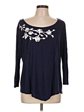 Simply Vera Vera Wang 3/4 Sleeve T-Shirt (view 1)