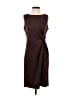 J. McLaughlin Solid Brown Casual Dress Size S - photo 1