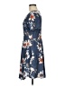 Unbranded Floral Blue Casual Dress Size M - photo 5