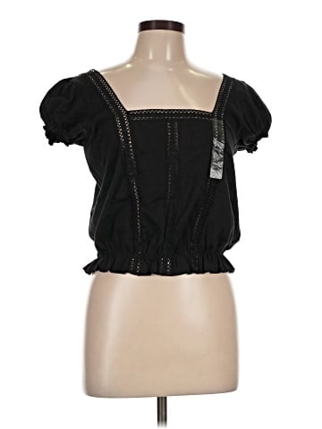 Aqua Short Sleeve Top (view 1)
