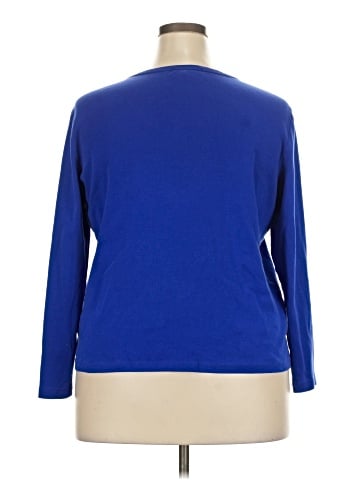 Lauren by Ralph Lauren 3/4 Sleeve T-Shirt (view 2)