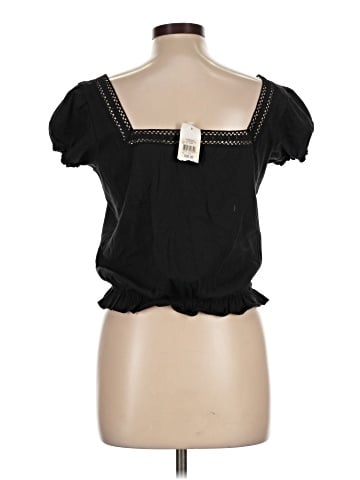 Aqua Short Sleeve Top (view 2)