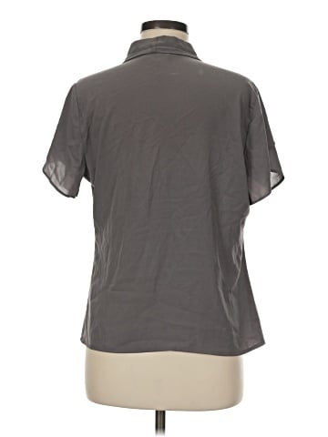 Calvin Klein Short Sleeve Blouse (view 2)