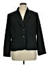 Le Suit 100% Polyester Black Blazer Size 16 - photo 1