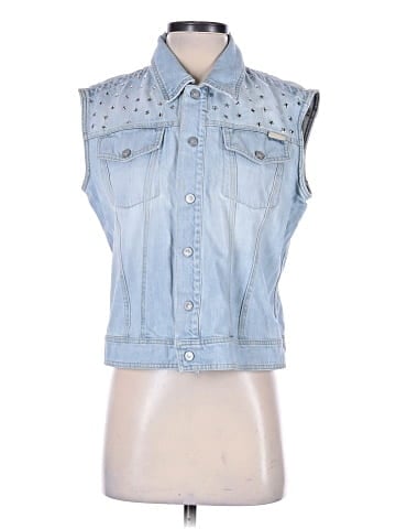 Versace Jeans Couture Denim Vest (view 1)
