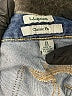 L.L.Bean Chevron-herringbone Blue Jeans Size 14 - photo 9