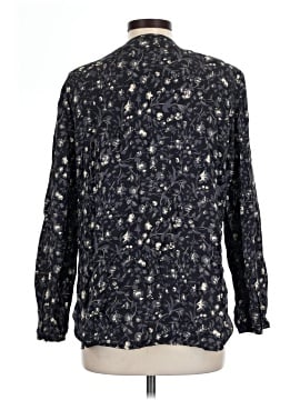 Clothes (real) Saks Fifth Avenue Long Sleeve Silk Top (view 2)