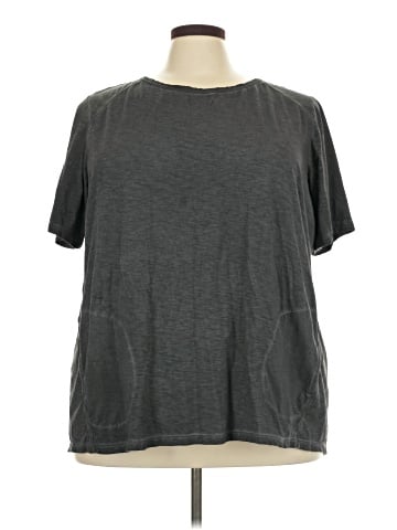 LOGO by Lori Goldstein Short Sleeve Top (view 1)
