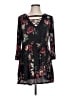 Torrid Floral Black Casual Dress Size Lg Plus (0) - photo 1