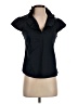 Elizabeth McKay Black Short Sleeve Blouse Size 0 - photo 1