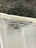 Naked Zebra White 3/4 Sleeve Blouse Size L - photo 7