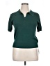 DAZY 100% Viscose Teal Short Sleeve Top Size XL - photo 1