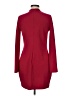 Neiman Marcus Solid Burgundy Casual Dress Size M - photo 2