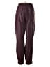 Express 100% Polyurethane Burgundy Casual Pants Size M - photo 1