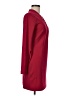 Neiman Marcus Solid Burgundy Casual Dress Size M - photo 4