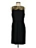Ann Taylor LOFT 100% Polyester Black Cocktail Dress Size 4 - photo 1