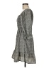 Sienna Sky 100% Polyester Tweed Gray Casual Dress Size M - photo 5