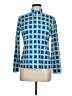 J. McLaughlin Blue Long Sleeve Blouse Size M - photo 1