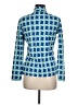 J. McLaughlin Blue Long Sleeve Blouse Size M - photo 2