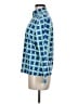 J. McLaughlin Blue Long Sleeve Blouse Size M - photo 5