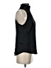 Cinq à Sept 100% Silk Black Sleeveless Silk Top Size S - photo 4
