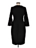 Calvin Klein Solid Black Cocktail Dress Size 6 - photo 2