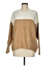 Vince Camuto Color Block Tan Pullover Sweater Size M - photo 1