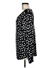 Chico's Polka Dots Black Long Sleeve Top Size Med (1) - photo 5