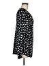 Chico's Polka Dots Black Long Sleeve Top Size Med (1) - photo 4