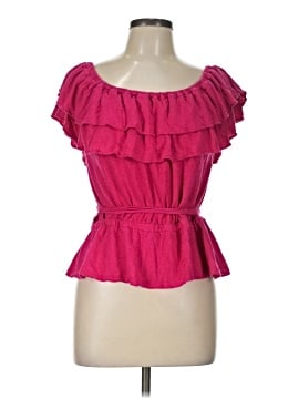 Lauren by Ralph Lauren Short Sleeve Blouse (view 1)