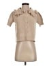 Self Contrast Tan Cardigan Size XXS - photo 1