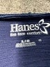 Hanes 100% Cotton Blue Track Jacket Size L - photo 6