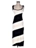 MNG Stripes Ivory Casual Dress Size 6 - photo 1