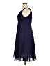 Rena Rowan 100% Polyester Solid Blue Cocktail Dress Size 16 - photo 5