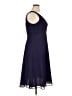 Rena Rowan 100% Polyester Solid Blue Cocktail Dress Size 16 - photo 4