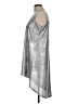 Askari Metallic Silver Casual Dress Size L - photo 5