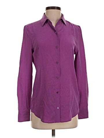 Equipment Long Sleeve Blouse (view 1)