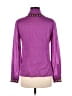 Tory Burch Purple Long Sleeve Blouse Size 6 - photo 2