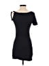 Unbranded Solid Black Cocktail Dress Size S - photo 2