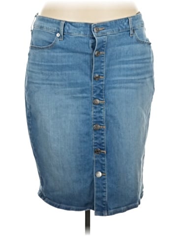Torrid Denim Skirt (view 1)