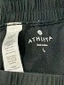 Athleta Stripes Gray Athletic Shorts Size L - photo 3